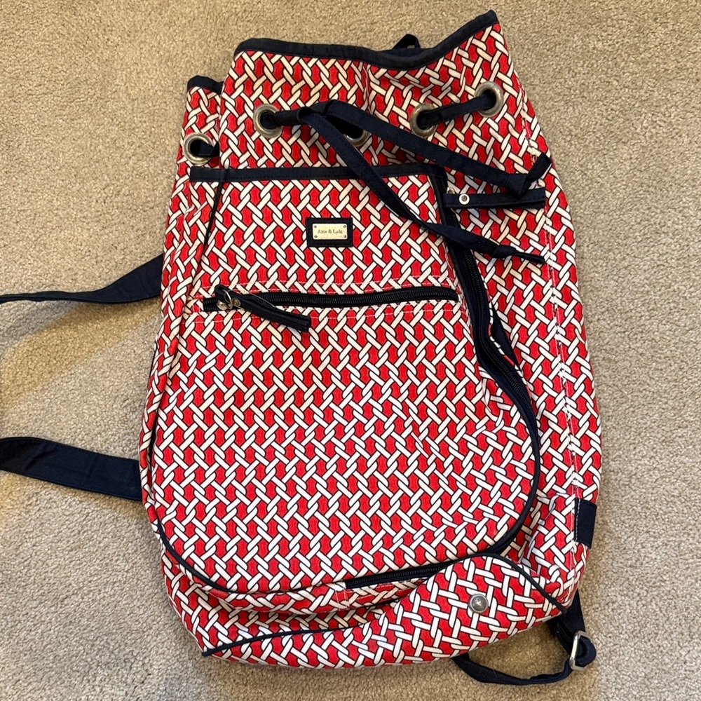 Anne & Lulu backpack tennis bag